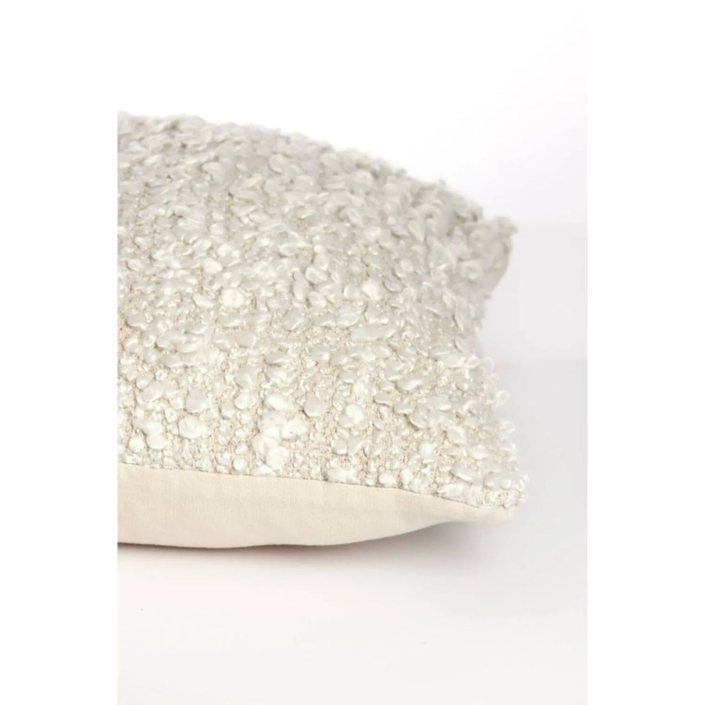 Small Humada Natural Boucle Cushion Light and Living