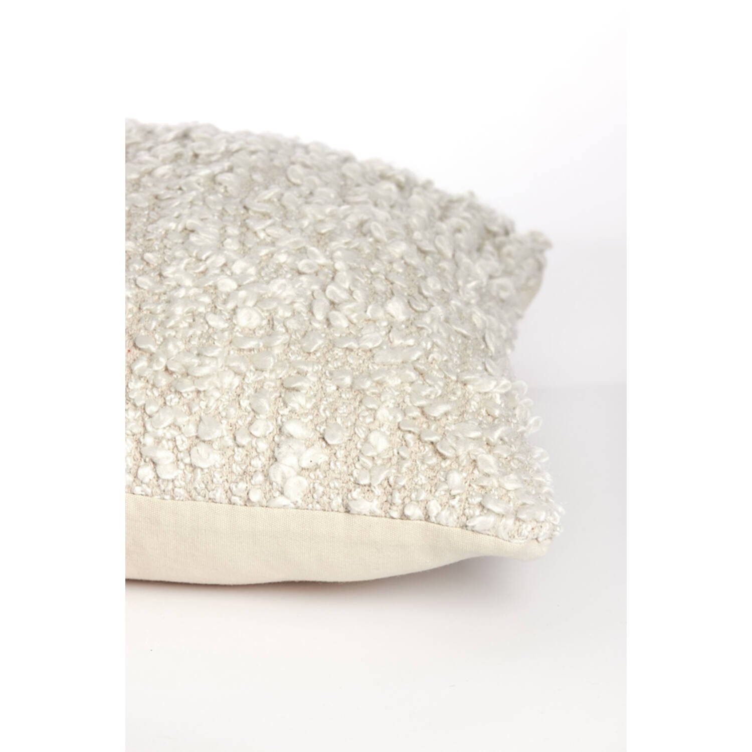 Small Humada Natural Boucle Cushion