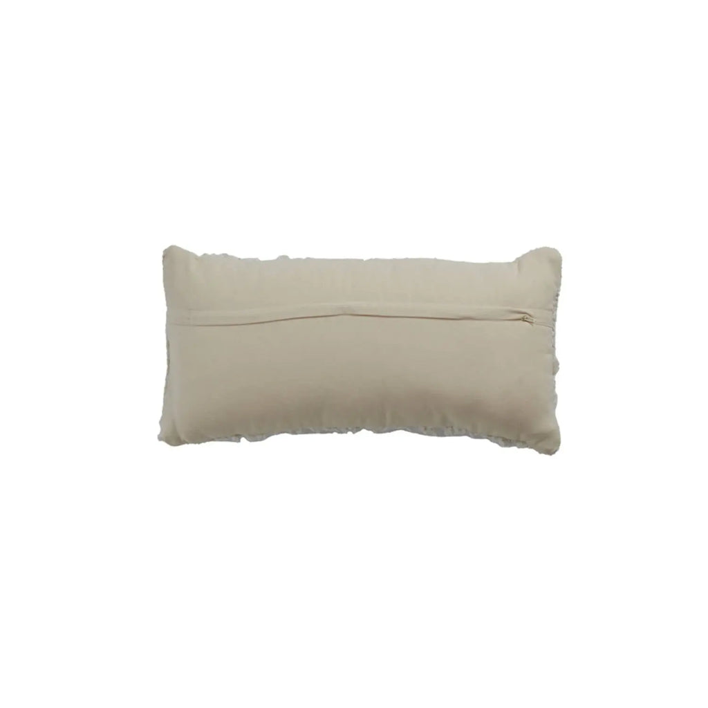 Rectangular Humada Natural Boucle Cushion Light and Living