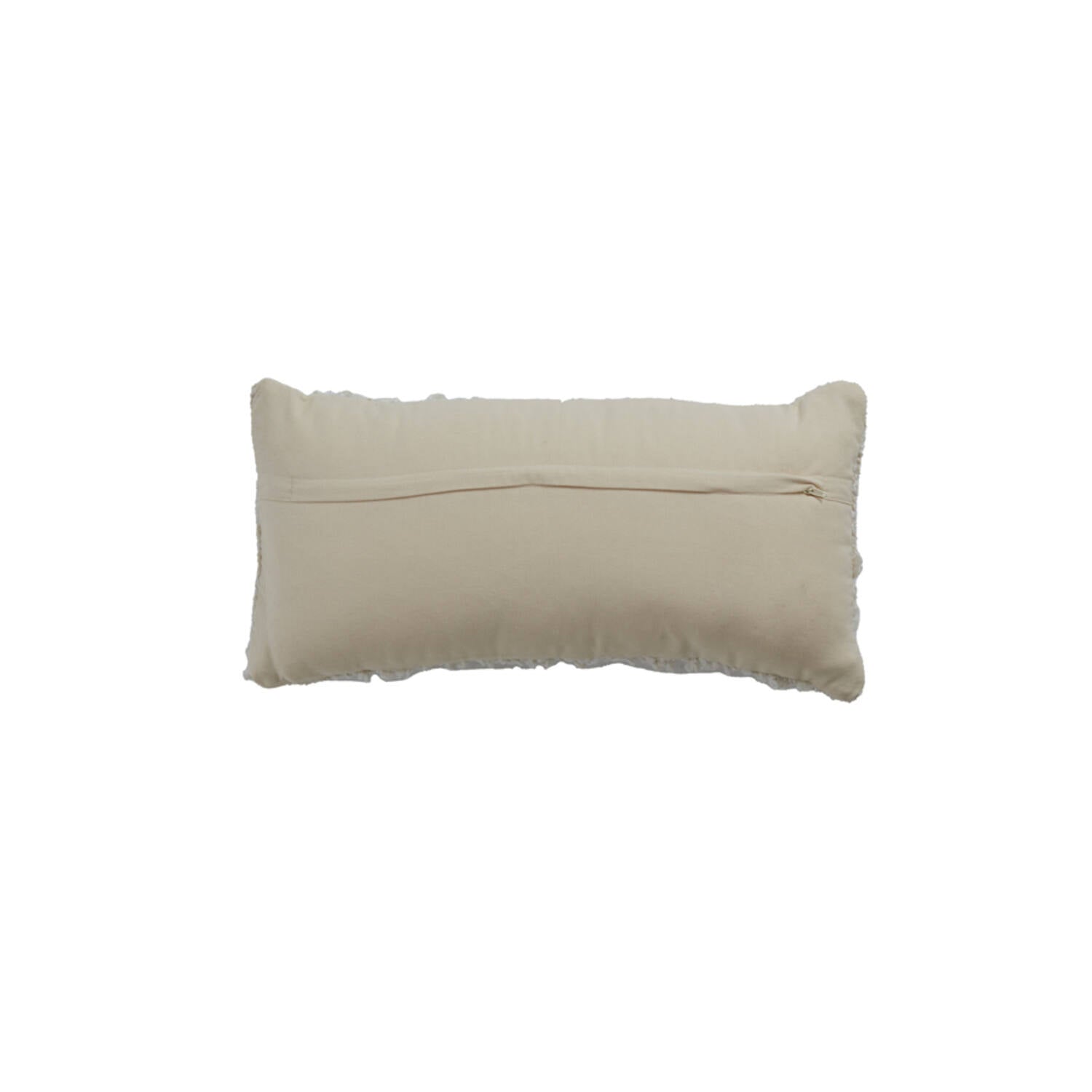 Rectangular Humada Natural Boucle Cushion