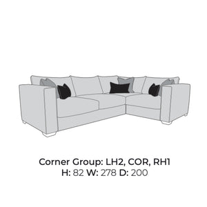 Left-Hand Facing Corner