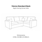 Vienna Standard Back Sofa Range Home Store Living