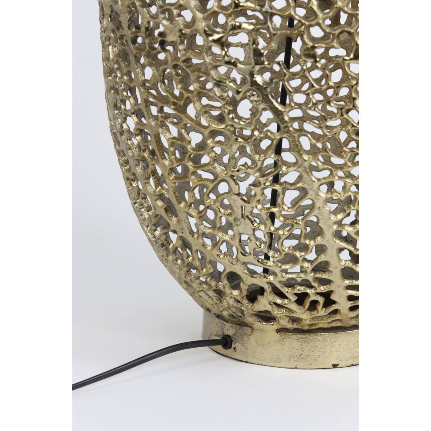 Shade and Lamp base Ø32x55 cm SINULA gold Light and Living