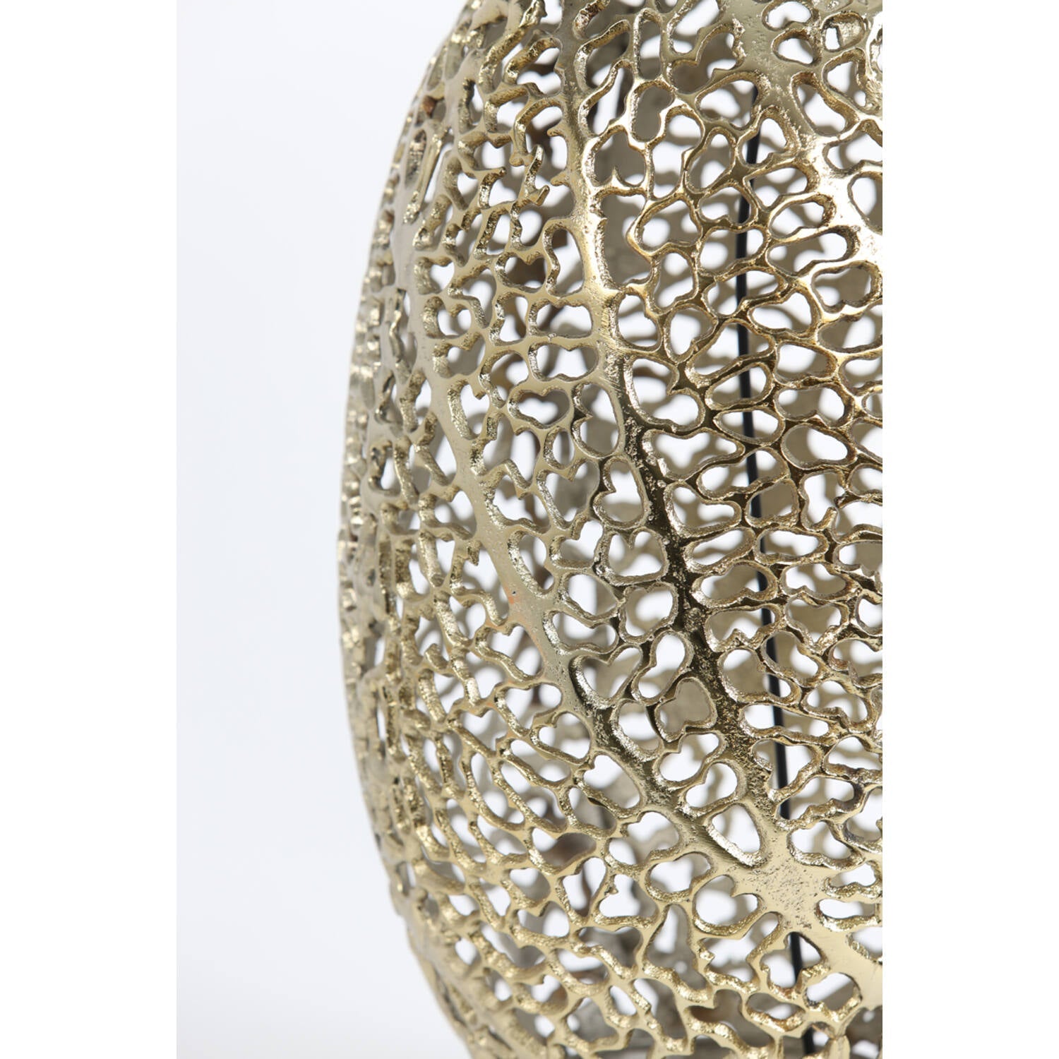 Shade and Lamp base Ø32x55 cm SINULA gold Light and Living