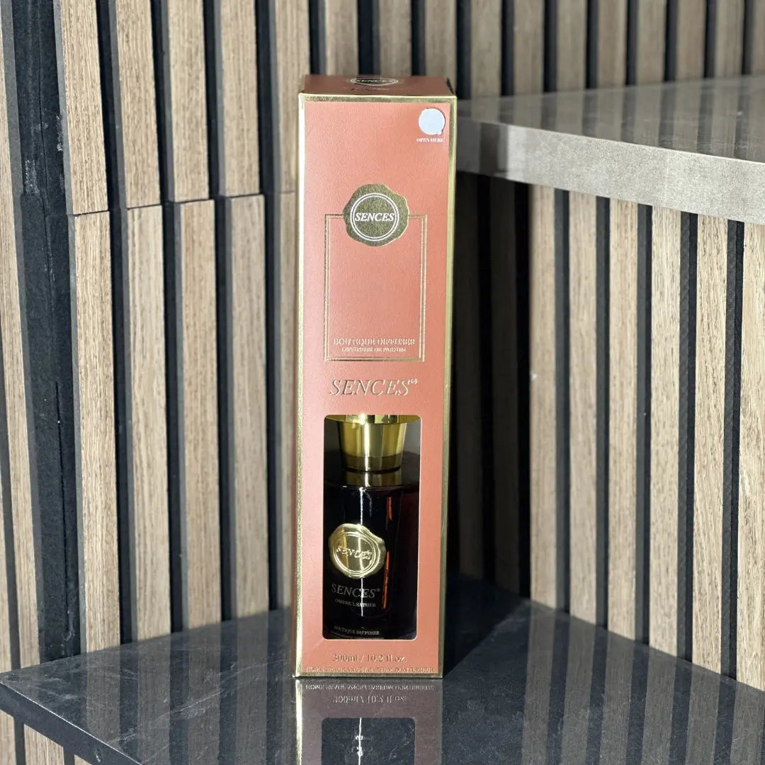 300ml Sences luxury reed diffuser Ombre Leather Baltus Ltd