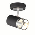 Sofia 1 Light Spotlight GU10, Graphite / Polished Chrome Home Store Living