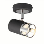 Sofia 1 Light Spotlight GU10, Graphite / Polished Chrome Home Store Living