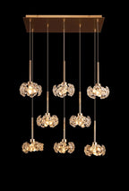 Brantley Rectangle Multiple Pendant Light Home Store Living