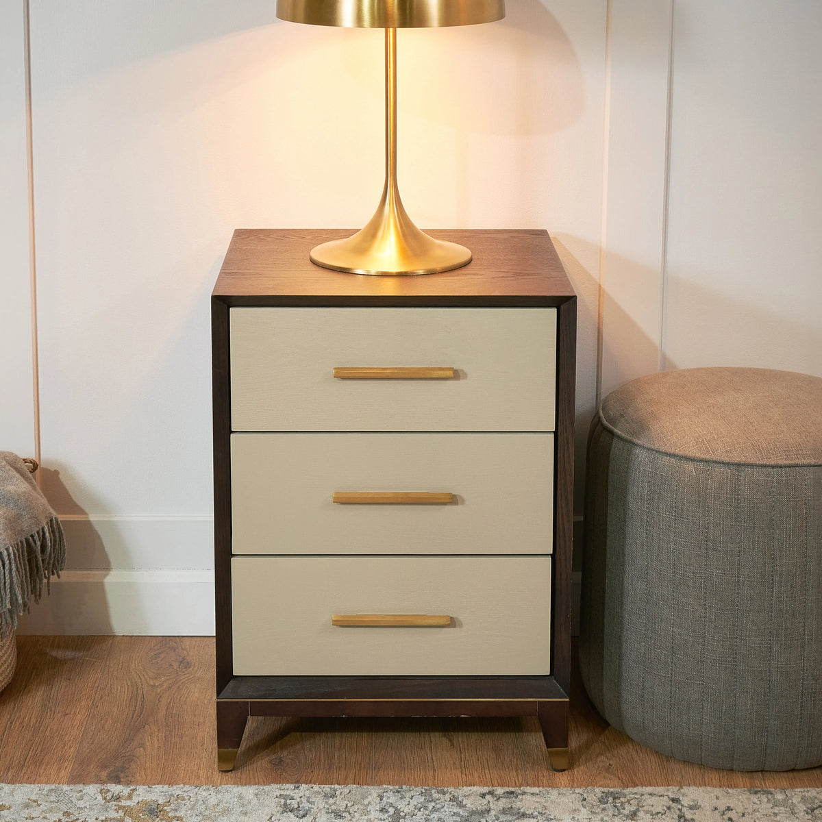 L- Arnaude Bedside Drawers RV Astley