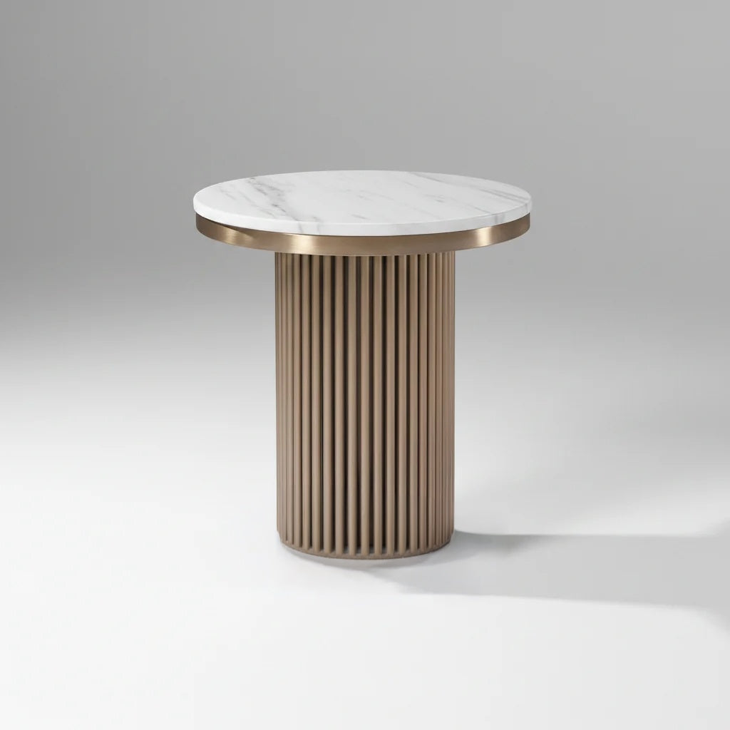 Cassa Champagne Side Table Kevin Simba