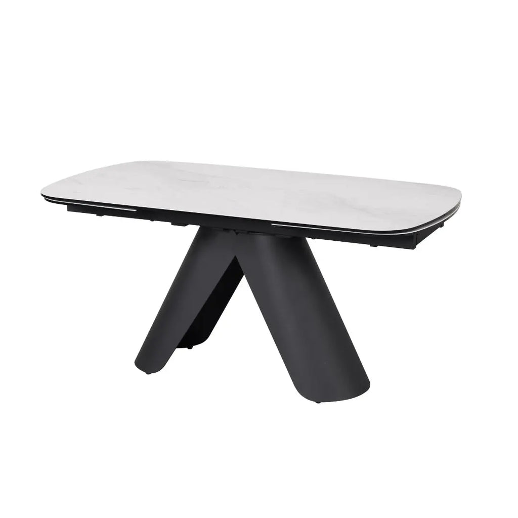Cameo Ceramic Extending Dining Table Home Store Living