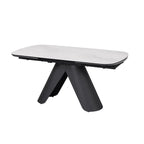 Cameo Ceramic Extending Dining Table Home Store Living
