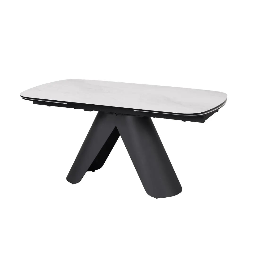 Cameo Ceramic Extending Dining Table Home Store Living