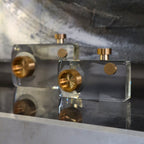 Crystal Glass Retro Camera Decorative Ornament 13cm Ivan