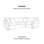 Fletcher Truffle Sofa Range Home Store Living