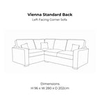 Vienna Standard Back Sofa Range Home Store Living