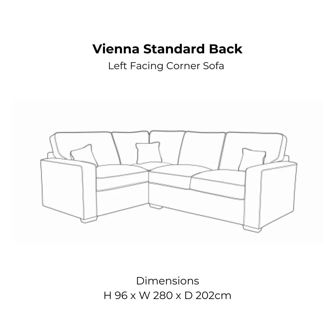 Vienna Standard Back Sofa Range Home Store Living