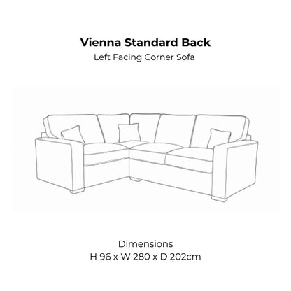 Vienna Standard Back Sofa Range Home Store Living