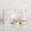 'Thank You' Oud & Bergamot Candle/ Reed Diffuser Gift Set Lesser & Pavey Ltd