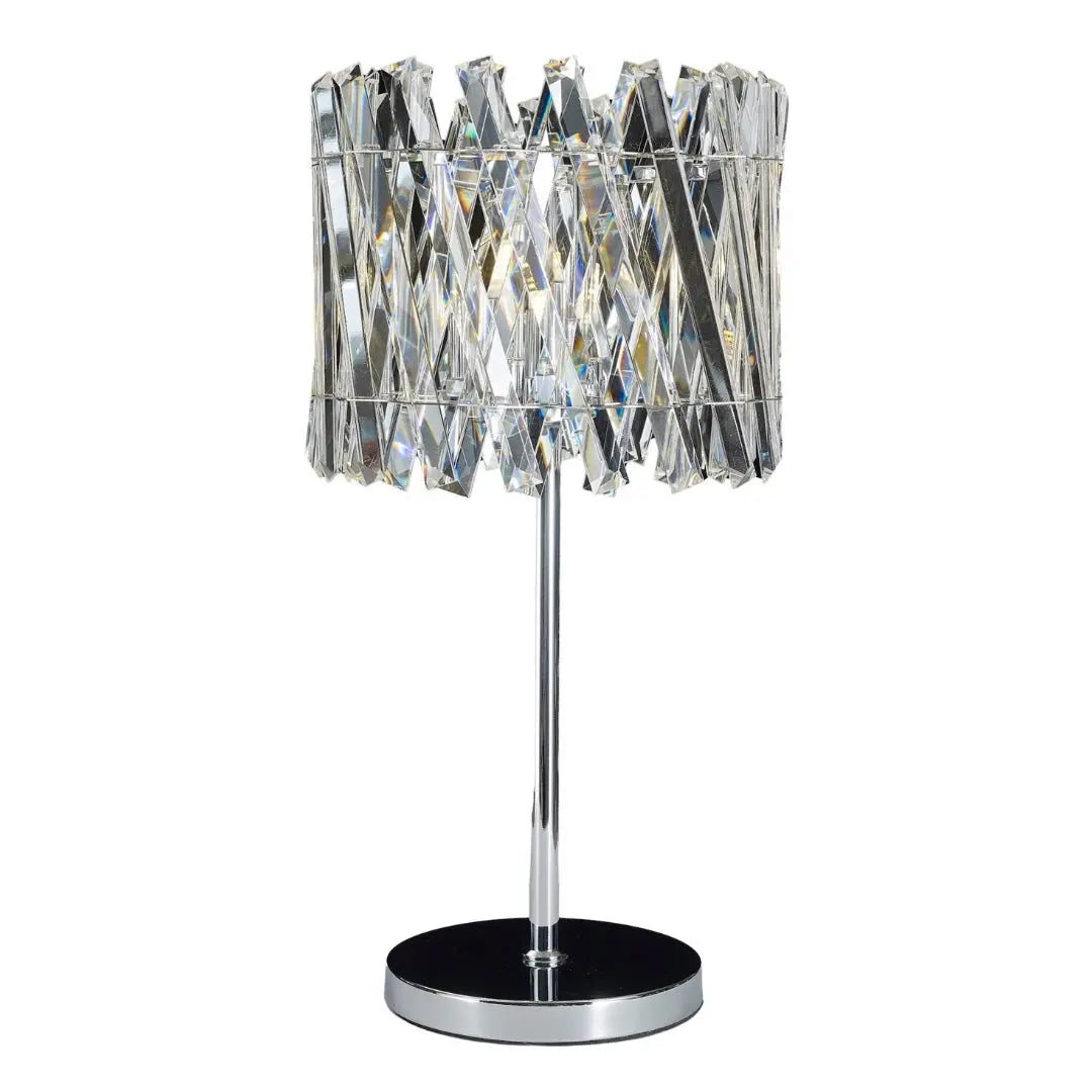 Quark 3 Light Clear Table Lamp - Home Store Living