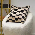 Large Paul Moneypenny Chill Pill Black & Cream Cushion malini