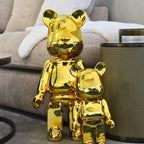 Large Gold Standing Bear 68cm Ivan