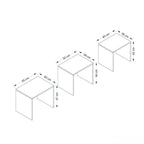 Felix Nest of Tables san martino