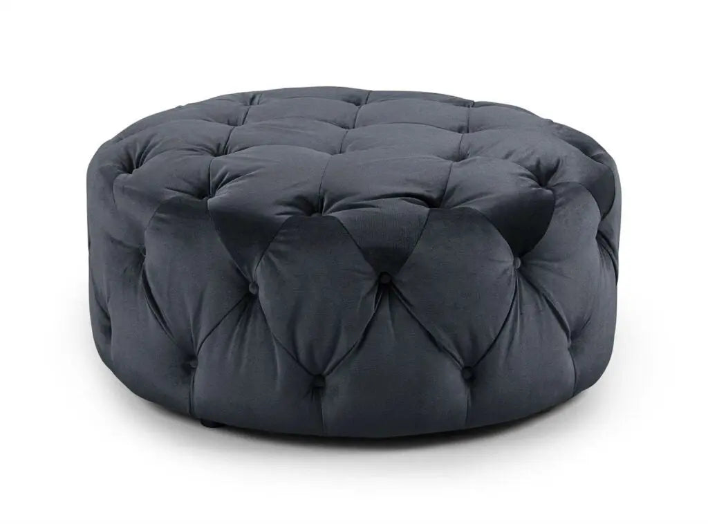Aston Circular Footstool Home Store Living