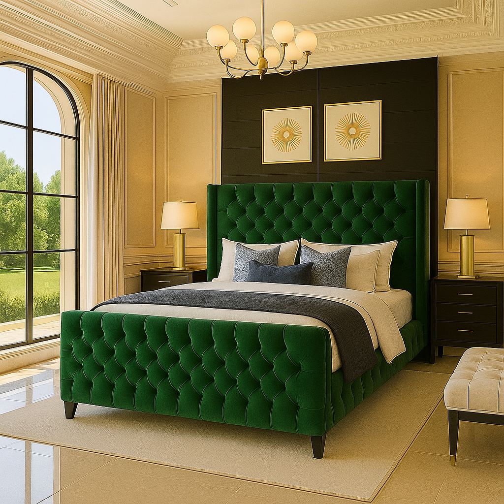 Arlington Upholstered Bed Frame Home Store Living