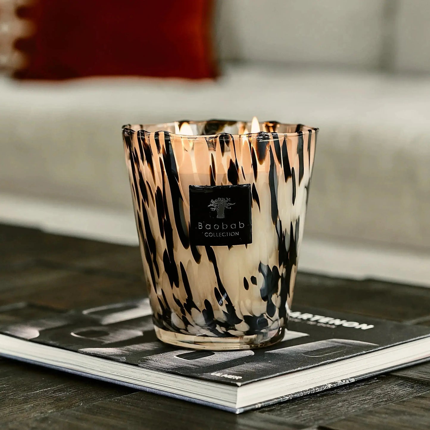 Baobab Collection MAX 24 Black Pearls Scented Candle Baobab