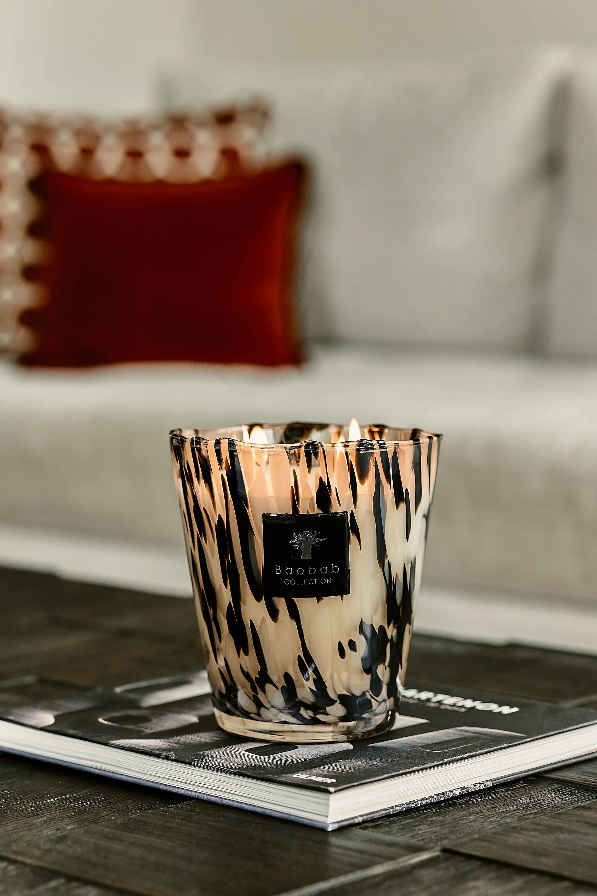 Baobab Collection MAX 35 Black Pearls Scented Candle Baobab