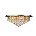 Chloe Gold 9 Light Flush Fitting Light Bravo Lighting