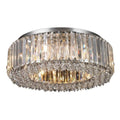 Andora 8 Light Crystal Flush Fitting Light Bravo Lighting
