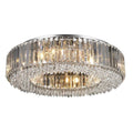 Andora 12 Light Crystal Flush Fitting Light Bravo Lighting