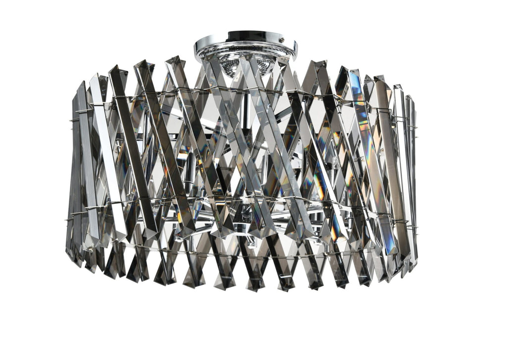 Quartz 9 Light Dual Flush/Pendant Light Bravo Lighting