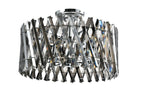 Quartz 9 Light Dual Flush/Pendant Light Bravo Lighting
