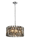Quartz 9 Light Dual Flush/Pendant Light Bravo Lighting