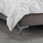 Isabella Mink Grey Velvet Bed LPD
