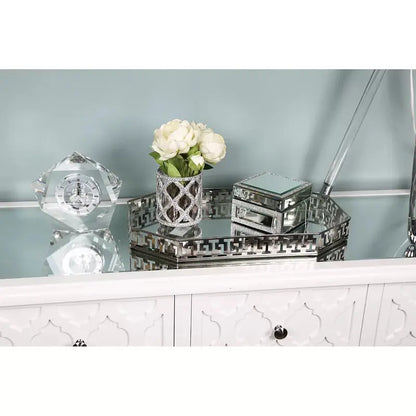 Medium Ariana Mirror Silver Tray Home Store Living