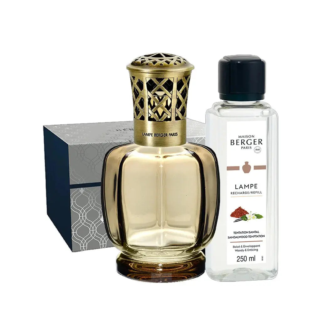 Maison Berger Belle Époque Havana Gift Set with Sandalwood Temptation Refill Maison Berger Paris