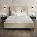 BERKELEY CREAM BED FRAME LPD