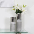 Large Glitz And Silver Vase CIMC