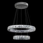 Polished Chrome Acrylic Crystal Chandelier Home Store Living