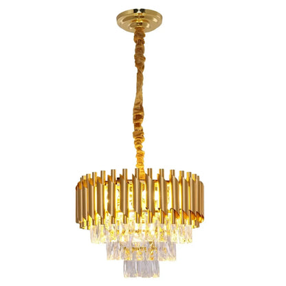 Eco Gold Tiered Crystal Home Store Living