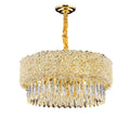 Cluster Gold Crystal Chandelier Home Store Living