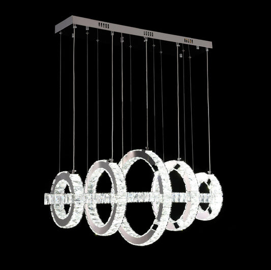 Circular Crystal Chandelier