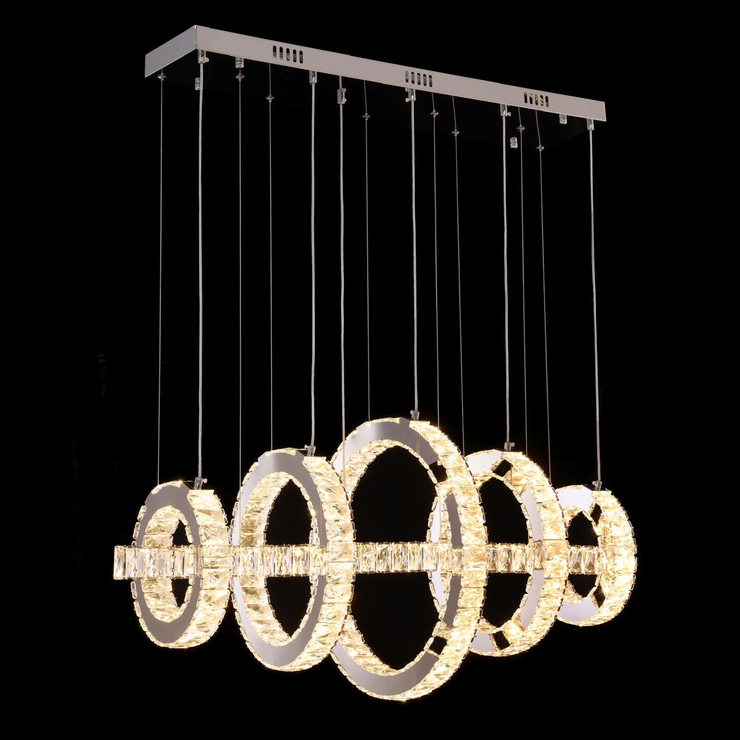 Circular Crystal Chandelier