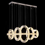 Circular Crystal Chandelier Home Store Living