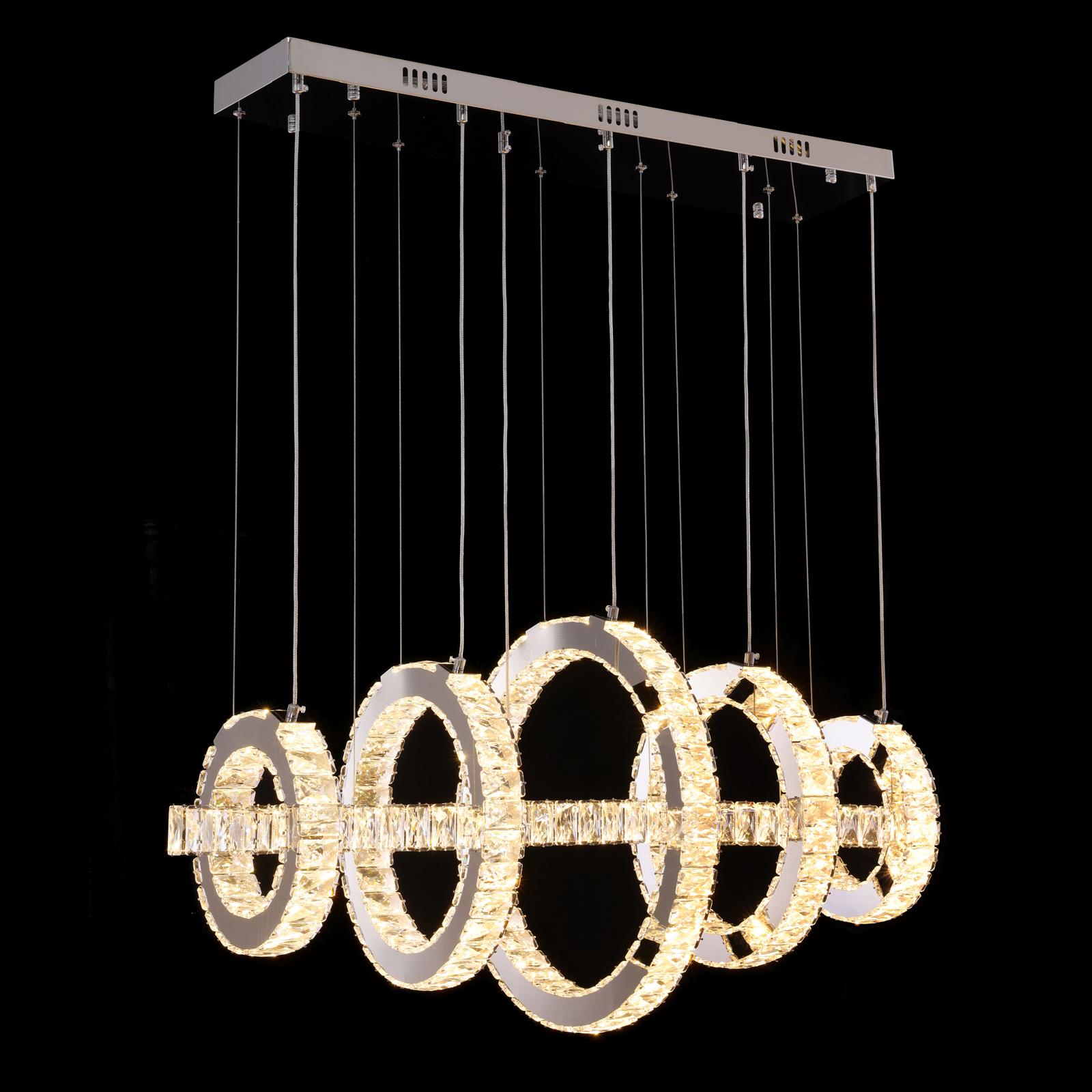 Circular Crystal Chandelier Home Store Living