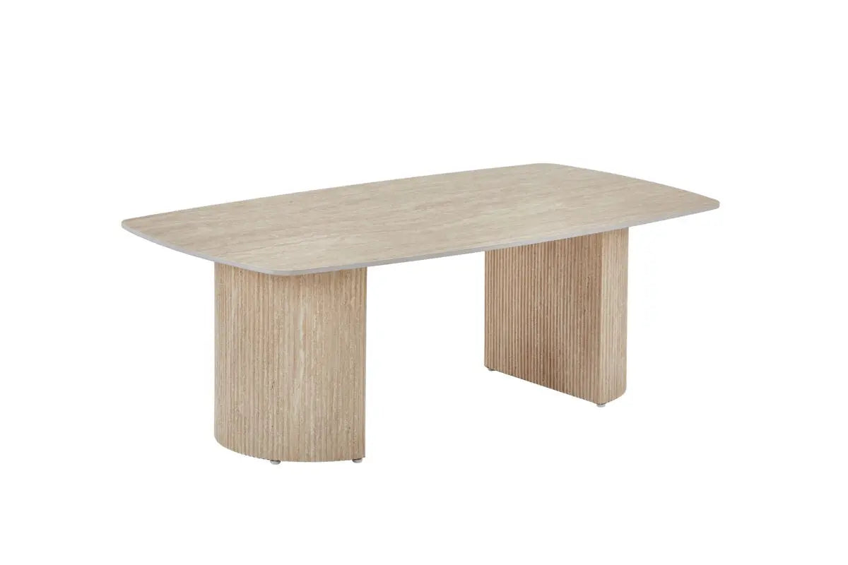 Olympia Ceramic 160cm Dining Table ASR Interiors